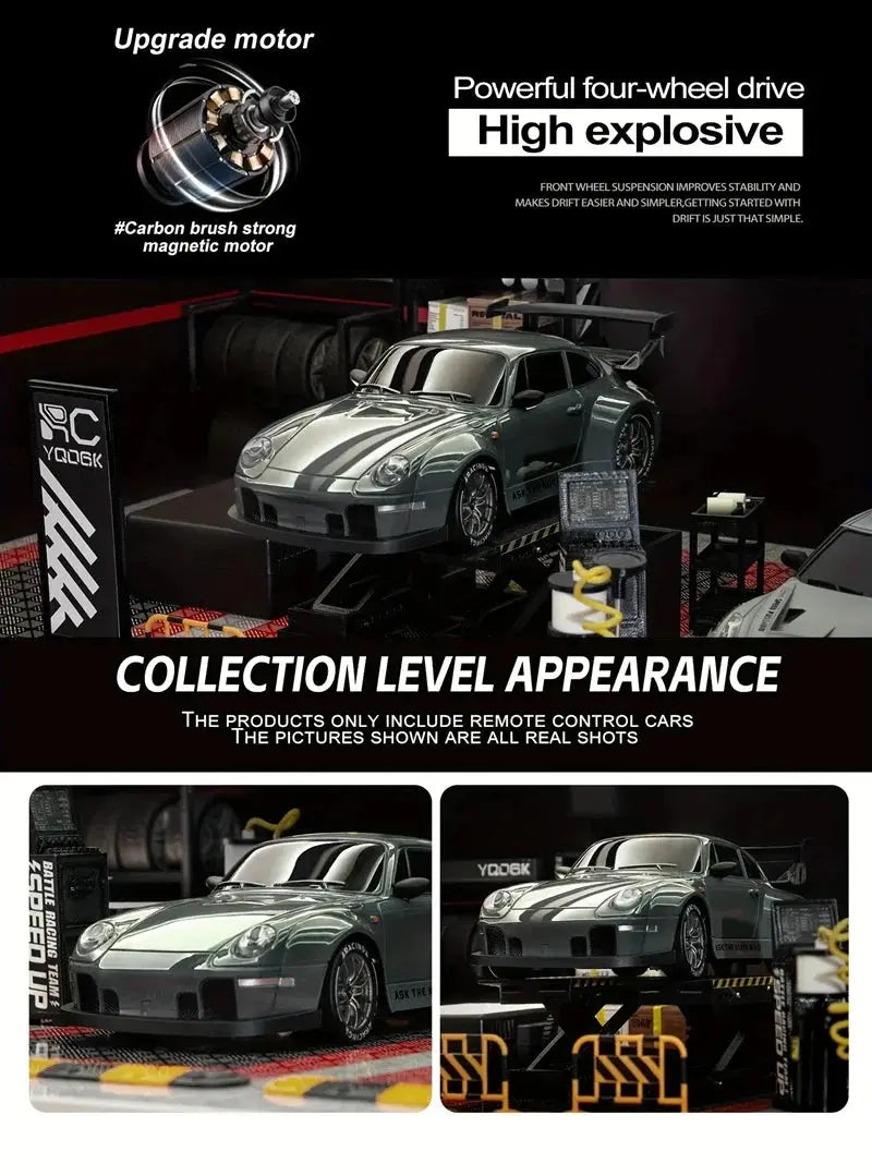 High-Speed LED RC Drift Car 4WD Official Store
