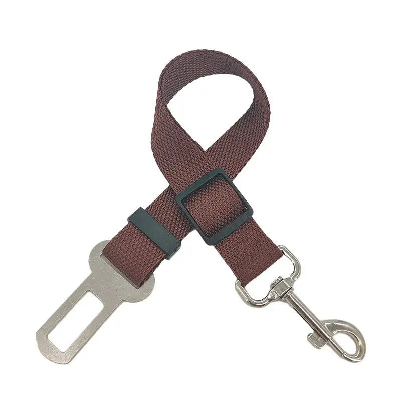 Adjustable Pet Car Seat Belt – Secure Harness Clip for Dogs & Cats During Travel Shop5881202 Store