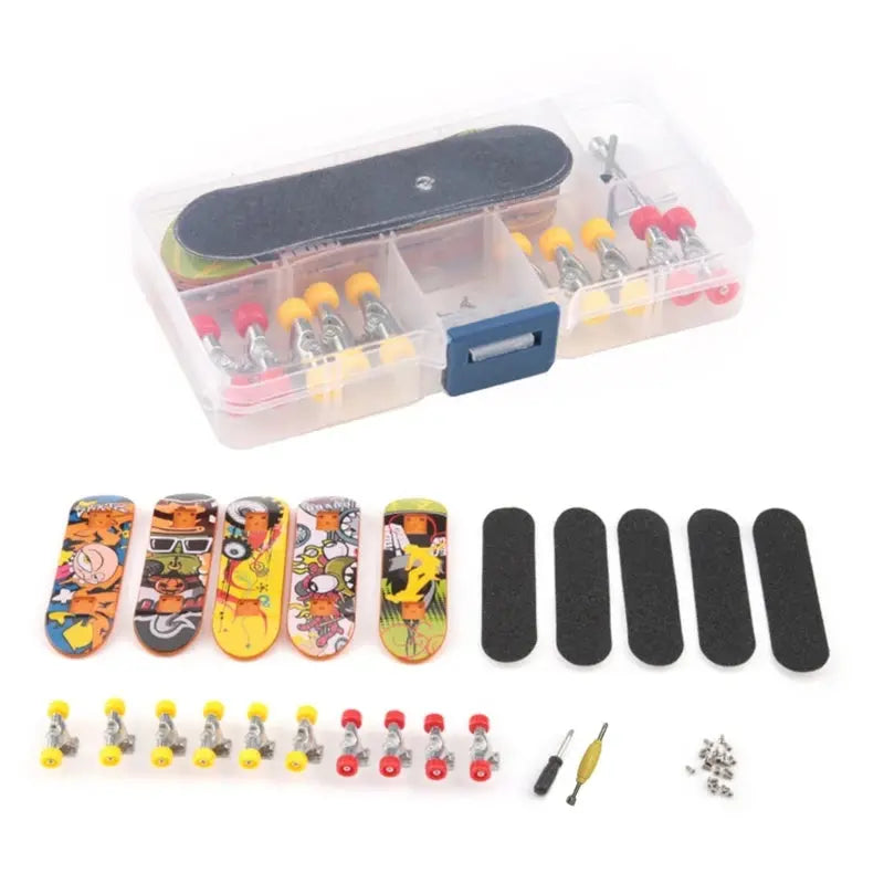 Finger Skateboard DIY Set with Tools and Accessories Baby BI BI Store