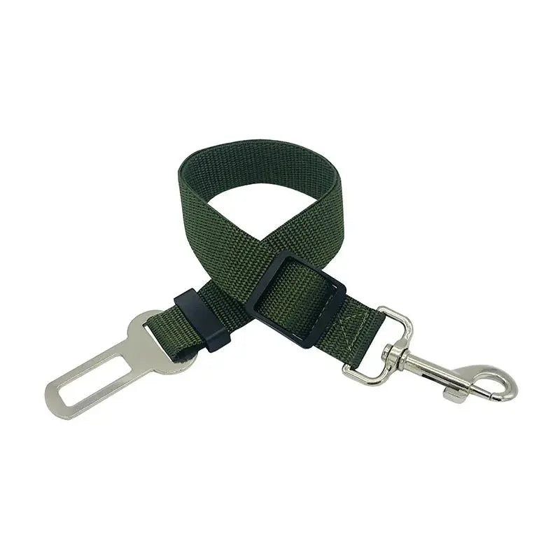 Adjustable Pet Car Seat Belt – Secure Harness Clip for Dogs & Cats During Travel Shop5881202 Store