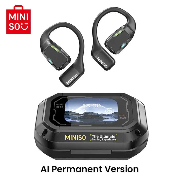 Translator Earphone  MINISO M98 AI Wireless Headphones Office Chat Headset ASMR Headset DIY APP AI Wireless Headphones with Mi SQ Tech Audio Store