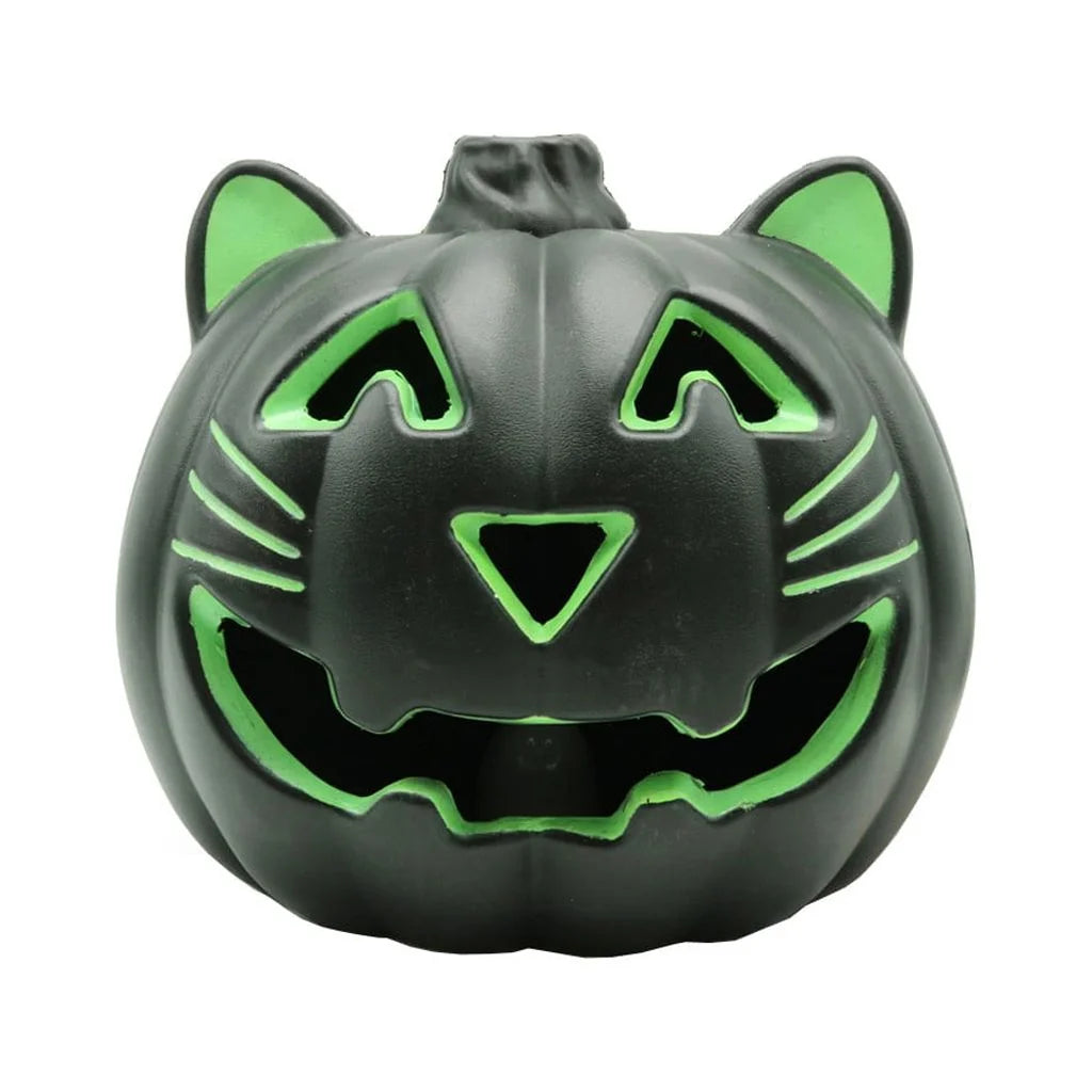 Halloween Decorations Clearance! Halloween LED Light up Pumpkins Fall Decorations, 9.44" X 7.87" Plastic Waterproof Jack O Latern Lamp, Home Table Porch Props Decor for Yard Garden Indoor Outdoor