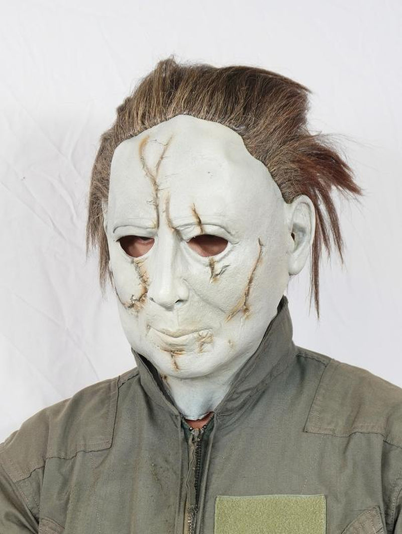 Michael Myers Halloween Cosplay Mask Scary Creepy Halloween Movie Latex Mask Killer #Michaelmyers #Halloween
