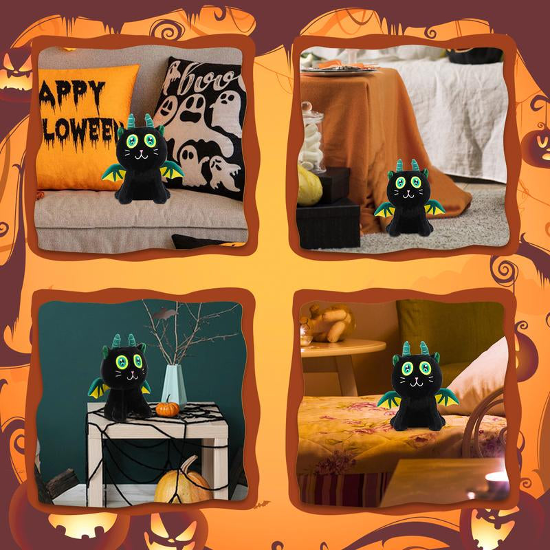 Halloween Pumpkin and Bat Stuffed Toys, Halloween Gift Decorations, My First Halloween Pumpkin Toys