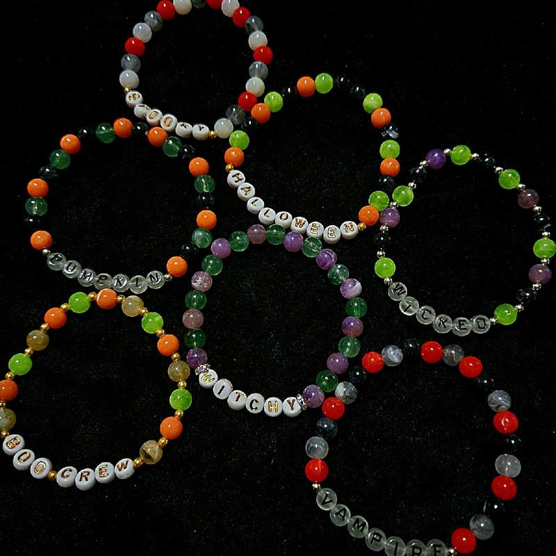 Halloween Bracelet'S (Random Selection) Spooky Halloween Friendship Bracelets