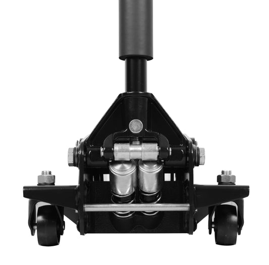 T84009W Heavy Duty Garage Jack with Dual Pump, 4 Ton Black