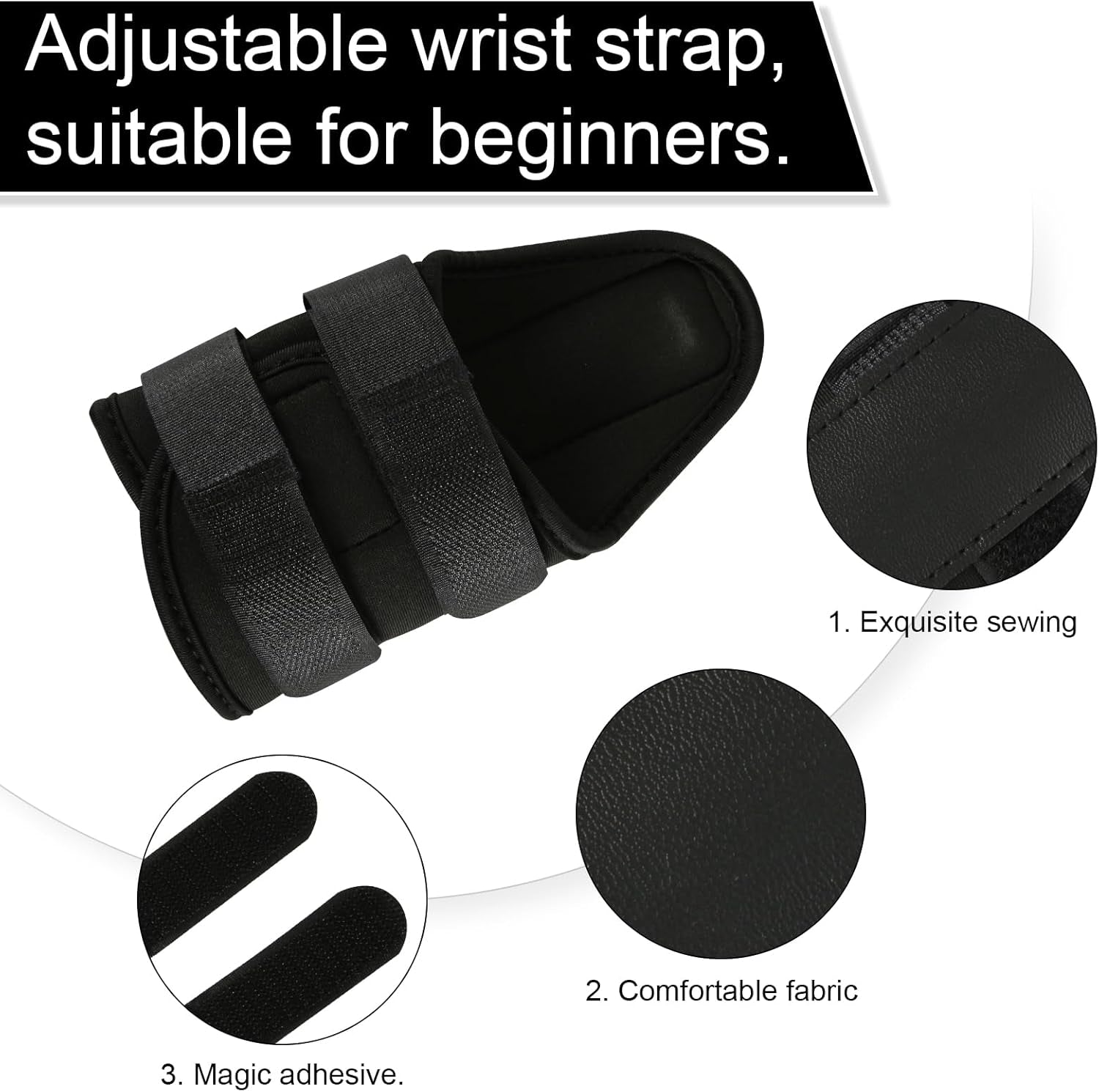 Golf Swing Alignment Brace, Neoprene Golf Wrist Training Aid Comfort Golf Grip Trainer Golf Swing Training Aid Golf Hand Gesture Practice Tool Wrist Correction for Golf Beginners