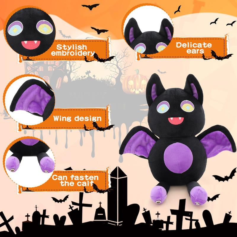 Halloween Pumpkin and Bat Stuffed Toys, Halloween Gift Decorations, My First Halloween Pumpkin Toys