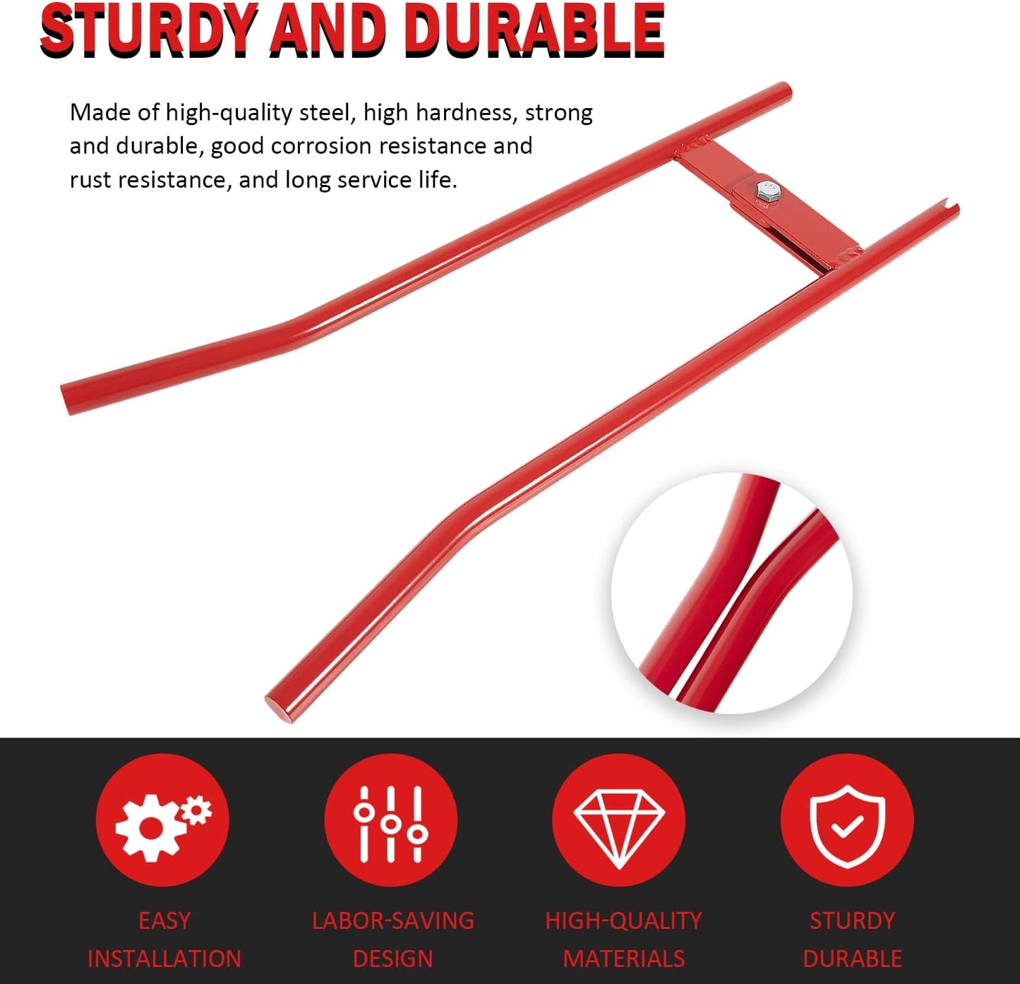 LT895 Truck Brake Spring Tool Brake Anchor Pin Spring Installer Brake Shoe Spring Installer for Eaton Truck