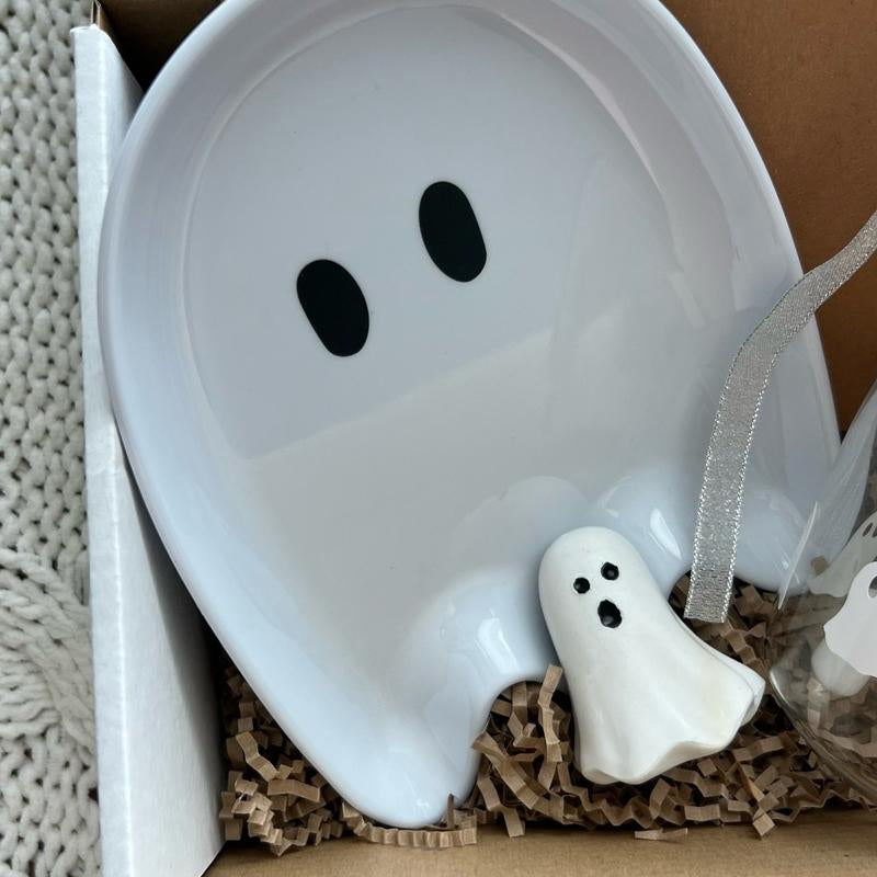 Halloween Ghost Themed Gift Box, Halloween Gift Box Arrangement
