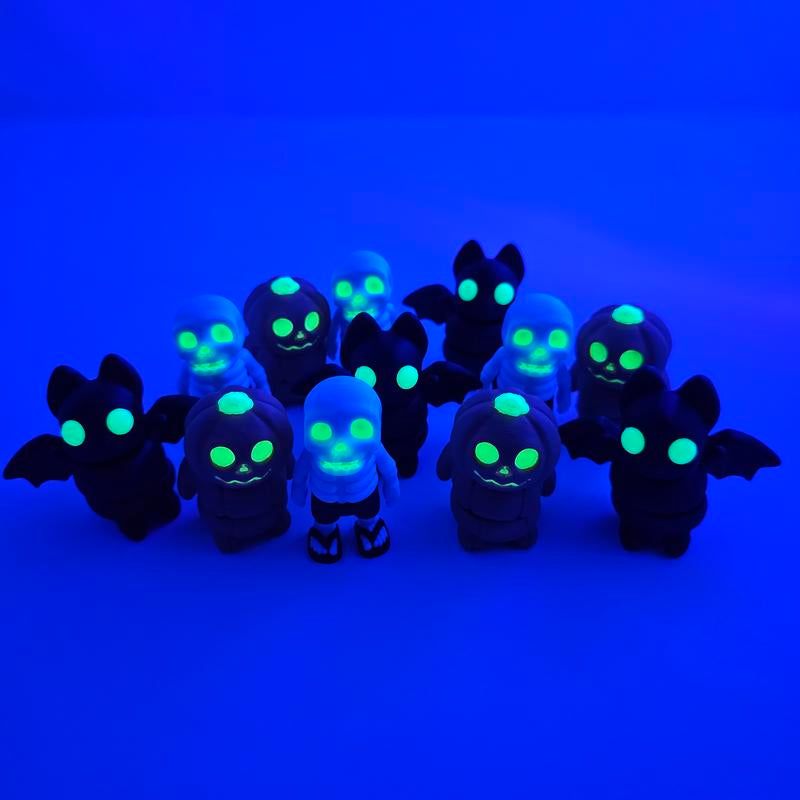 3D Printed Bundle, Halloween Decor, Halloween Bundle, 3D Pals, Spooky Pack, Ornaments, Decoration, Glowing Pals Gift